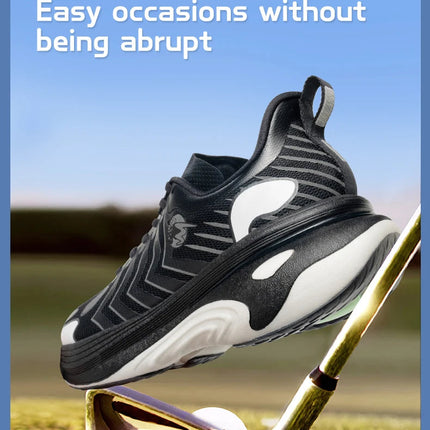 ONEMIX Orca Uomo Ammortizzazione Scarpe da corsa Allenamento Scarpe sportive da atletica all'aperto Scarpe da ginnastica invernali da uomo antiscivolo resistenti all'usura PlatiNum