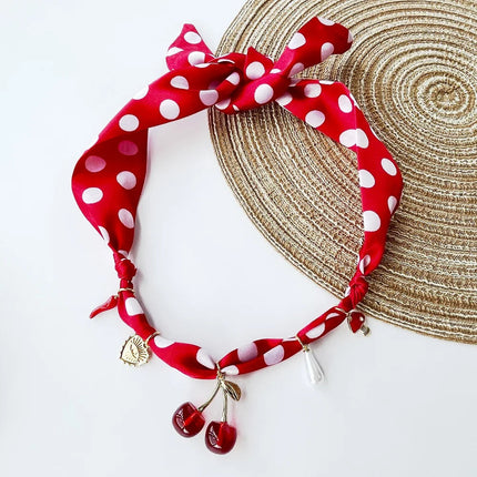 Collana bandana morbida con ciondolo a forma di fiore a forma di cuore placcato in oro per gioielli impilabili da donna e ragazza PlatiNum