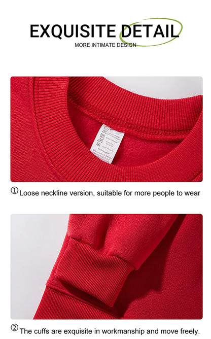 Little Bear Drinking Milk Tea Printed Women Pullover O-Neck Loose Streetwear Casual Autumn Clothes Fleece All-Match Sweatshirt