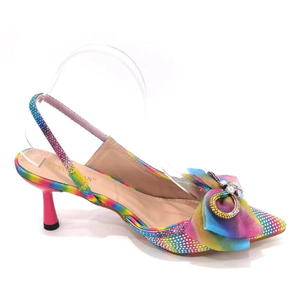 Ultimi Sandali da Donna di Lusso con Diamanti e Cristalli, Tacchi Alti alla Moda, Eleganti Scarpe Italiane da Donna per Feste