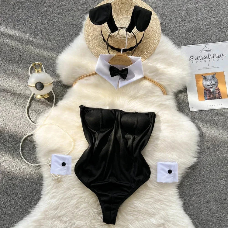 Tornova Sexy Uniform Lingerie Set Women's Underwear Sexy Lingerie Outfit Bra Sexy Set Lingerie Exotic Play Uniform Underwear Set
