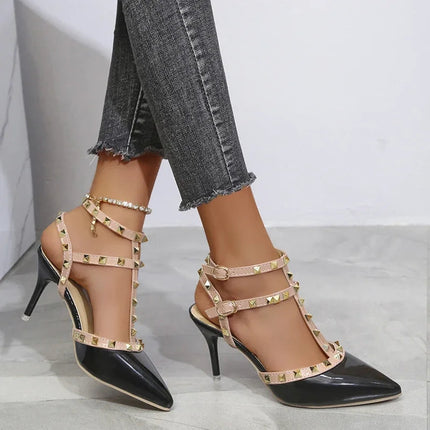 Scarpe donna 2022 estate donna tacchi alti scarpe di san valentino décolleté a punta femminile per scarpe da donna Zapatos Chaussure Femme platinumshop