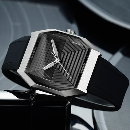 Specht & Söhne New Creative Design Square Watch For Men Sports Watches Octagon Stainless Steel 3D Sapphire Crystal Reloj Hombre