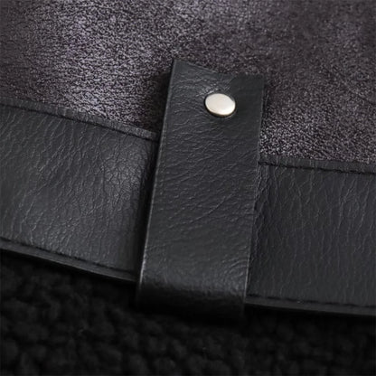 2025 Autumn New Women's European and American Style Loose Fashion with Belt Double sided Collar Jacket Coat