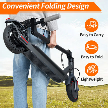 Nuovo Monopattino Elettrico AOVOPRO 500W TX01 / VP10 2026, Ruote da 8.5/10 Pollici, Batteria ad Alta Capacità 42V10.5Ah, 35 km/h, Autonomia 35 km, E-Scooter Smart per Pendolari con Ammortizzazione
