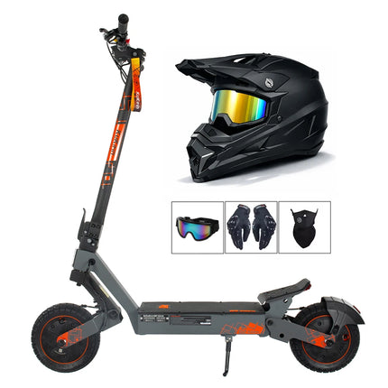 Monopattino Elettrico Pieghevole per Adulti KuKirin G2 Ultra 1600W 48V 18Ah Velocità Massima   Autonomia di 50 km/h, 55 km di autonomia, pneumatici da 10 pollici