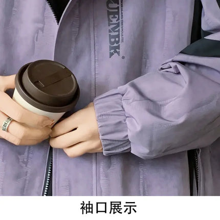 Fashion 2026 Spring Autumn Men's Casual Hooded Jackets Streetwear Windproof Coats Youth Outdoor Plus Size 4XL Hoody Top Clothing