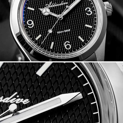ADDIESDIVE 2025 NEW Watch For Men 316L Stainless Steel 10Bar Diving Luminous AD2096 Luxury Gift Quartz Wristwatch Reloj Hombre
