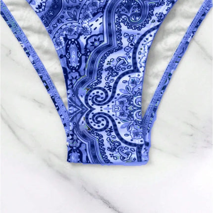 Sexy Push Up Bikini 2024 Costume da bagno donna Due pezzi Costumi da bagno Perizoma femminile Bikini Set Nuoto per costumi da bagno Biquini brasiliano platinumshop
