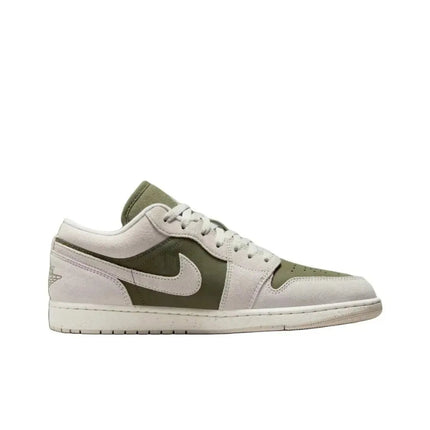 Scarpe da basket unisex Nike Air Jordan 1 Low, design classico con comfort ammortizzato per abbigliamento casual e basket HV4089-201 platinumshop