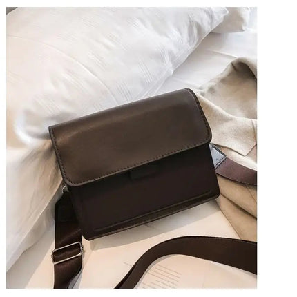 Classic Designer PU Leather Crossbody Bag for Women Travel Handle Handbag Fashion Shoulder Messenger Bag Ladies Small Flap Bag PlatiNum
