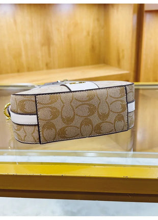Borsa di lusso da donna 2026 Nuova borsa a tracolla diagonale a spalla singola stampata retrò in PU di alta qualità