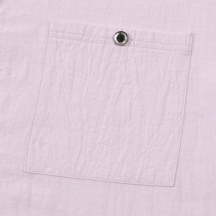 Men's Lightweight Shirts Cotton Linen Henley Long Sleeve Shirts for Men Beach Hawaiian V-Neck Top Breathable Polo