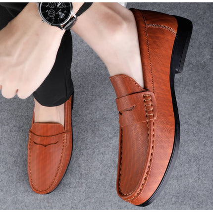 Designer Uomo Scarpe Casual Moda Uomo Scarpe Mocassini da uomo in vera pelle Mocassini Slip on Appartamenti da uomo Scarpe da guida maschili 2022