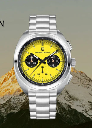 PAGANI DESIGN Nuovi Orologi 3D Rombo Quadrante Orologio Automatico di Lusso Per Gli Uomini di Moda AR Vetro Zaffiro Orologio Da Polso Meccanico 2026