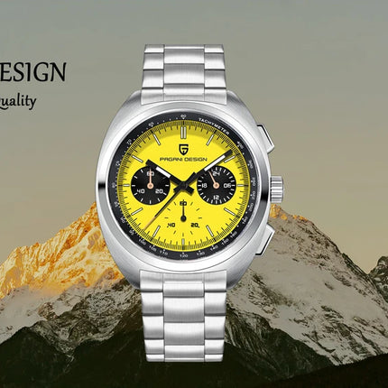 PAGANI DESIGN Nuovi Orologi 3D Rombo Quadrante Orologio Automatico di Lusso Per Gli Uomini di Moda AR Vetro Zaffiro Orologio Da Polso Meccanico 2026