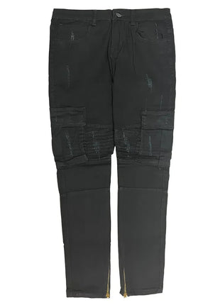 Jeans Men Wide Leg Cargo Pants Streetwear Baggy Men Korean Fashion Loose Straight Male Clothing Y2K Hip Hop Style Male Trousers PlatiNum