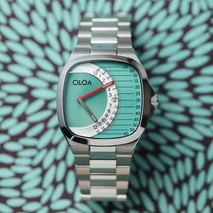 【CILOA】Square high-end men's watch wormhole concept premium men's sports watch brand