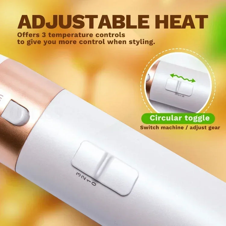 5 in 1 Hair Dryer Hot Comb Set Professional Curling Iron Hair Straightener Styling Tool For Professional Hair Dryer Household