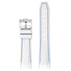 White and blue line / 20 mm