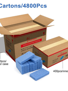 1600Pcs/Carton Mini Glass Pumice Pad Pumice Bar Mini Buffer for Nail Salon