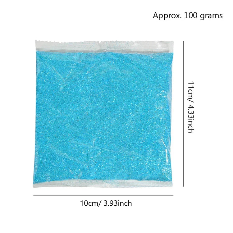 100g Bulk Packs Extra Fine Nail Glitter Powder for Nail Art Tips Designs, Body Art, Craft Shimmering Decoration 2026