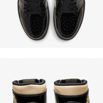 Scarpe da skate casual alte Nike Air Jordan 1 AJ1 originali da uomo 555088-032 platinumshop