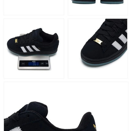 Scarpe da skate Adidas Originals Uomo NERO Bianco IH6739 Spedizione gratuita
