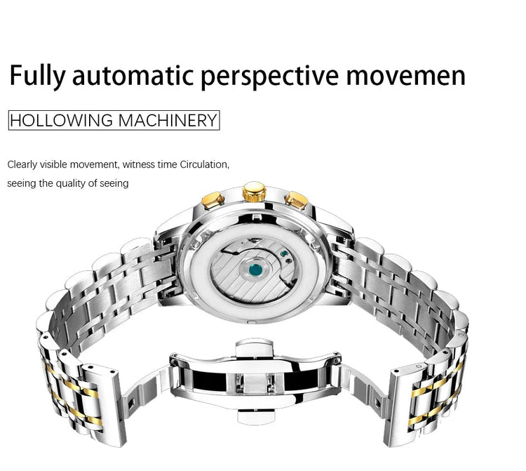 Orologi da Polso Meccanici Automatici LIGE 2026 per Uomo, Marca di Lusso, Orologio da Uomo con Tourbillon, Moda Business, Impermeabile platinumshop