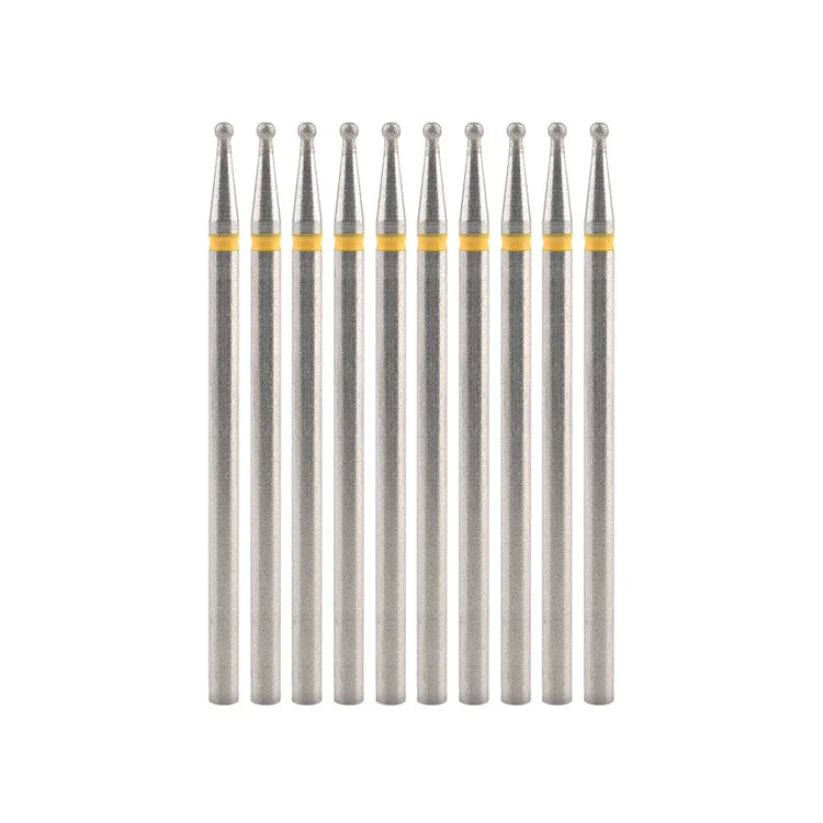 10Pcs Diamond Milling Cutter For Manicure Electric Nail Drill Bits Accessory Pedicure Machine Nail File Gel Remover Tool uñas Accesorios Y Herramientas
