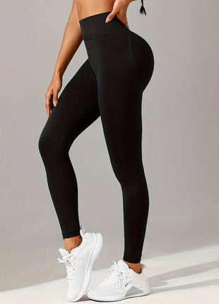Leggings Sportivi Senza Cuciture per Donna, Modellanti e a Vita Alta, Push-Up per Yoga e Palestra