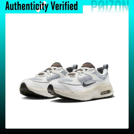 Nike Air Max Bliss Breathable Low top Casual Shoes Women's White Gray Recyclable Material DZ4707-001