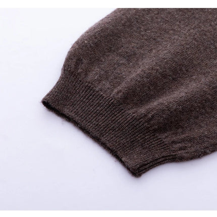 2024 Autumn And Winter New 100% Pure Wool Flat Small Foot Pants Women Loose High Waist Lean Knitted Cashmere Bunched Foot Pants PlatiNum