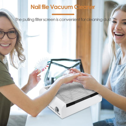 Nail Dust Collector Machine With Filter 40W 4500 RPM Nail Dust Extractor Cleaner Suction Fan Machine