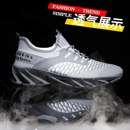Scarpe da uomo Moda Mesh Traspirante Scarpe da ginnastica di alta qualità Piattaforma Suola morbida Tendenza casual Scarpe da corsa versatili Tenis Masculino