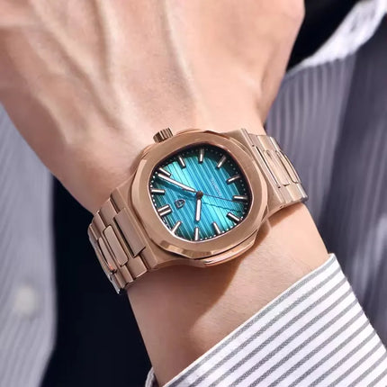 Nuovo Orologio da Uomo PAGANI DESIGN Sport Elegance 2026 con Movimento ST16, Impermeabile, Meccanico, in Acciaio 316L, Lussuoso e Luminoso