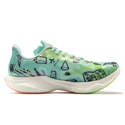 ONEMIX Scarpe da corsa per maratona ultraleggere Scarpe da ginnastica da corsa professionali in nylon con bordo in carbonio con supporto antiurto e rimbalzo PlatiNum