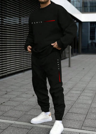 1pc/2pcs Daily Casual Sweatshirts Sweatpants Plus Size Men's Set 7XL 6XL Autumn Winter Fashion Sports Tracksuit Hoodies Trousers PlatiNum