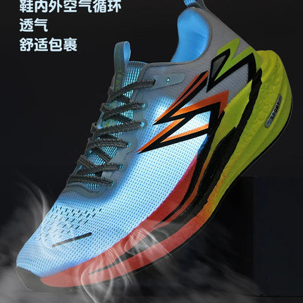 2026 NEW Men Sports Running Shoes Off Marathon Breathable Light Comfortable Women Athletic Sneakers Jogging Tenis Air Cushion PlatiNum