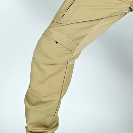 Men's Outdoor Tactical Pants With Multi Pocket Combat Training Hunting Cargo Pants Waterproof Wear-resistant Workwear Pants