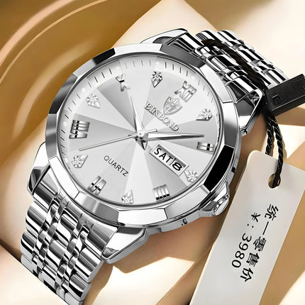 Orologi al Quarzo Retrò da Uomo, Regalo di Moda per Uomo, Regalo di Compleanno, Stile Classico, Orologio da Polso con Display Analogico per Adulti