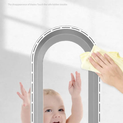 NUOVO Ventilatore Senza Pale 2026 per Purificazione dell'Aria Domestica, Circolazione Ultra Silenziosa, Ventilatore a Torre per Dormitorio