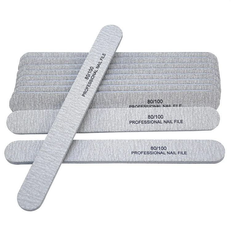 1000Pcs Big Size Nail Tools Nail Files for Nail Coarse File  Emery Board Manicure Nail Buffer