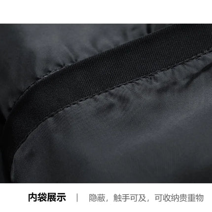 Big Size 9XL Men's Casual Jacket Hooded Windbreaker Male Spring Autumn Outerwear Patchwork Fashion Windproof Oversize Plus Large