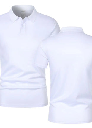 Polo unie homme 2025 ultra-légère respirante à séchage rapide, adaptée pour