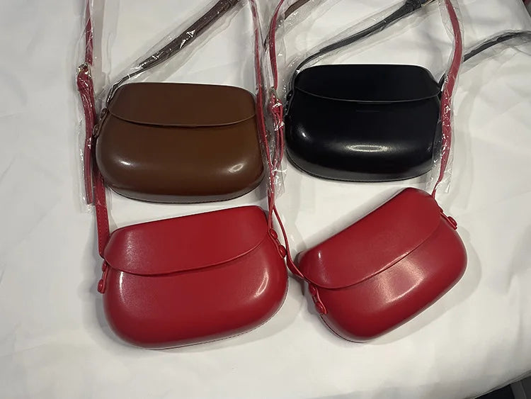 Womens Small Messenger Bag Solid PU Leather Shiny Shoulder Bag Fashion Saddle Bags Flip Buckle Phone Coin Purse Lipstick Storage PlatiNum
