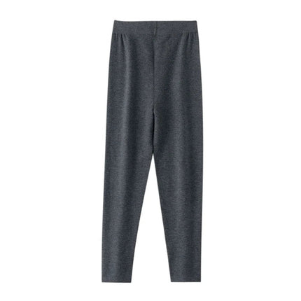 DjzDsm Hot selling new women's wool leggings slim fit and warm autumn and winter knitted women's long Australian wool leggings PlatiNum
