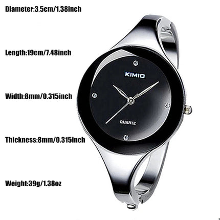 Orologi da polso da donna Moda Feminino Relogio Orologi da polso da donna in acciaio inossidabile Orologio da donna in cristallo di lusso Reloj Mujer platinumshop