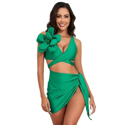 Costume da bagno separazione da donna con bikini sexy in tre pezzi Vendita calda della stagione Nuovo abbigliamento sportivo e accessori di arrivo di Mainl PlatiNum