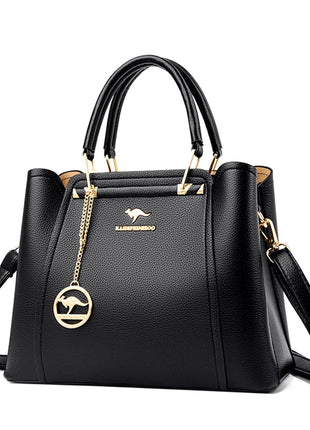 2024 Luxury Women Designer 3 Layers Shoulder Crossbody Sac Ladies Large Capacity Leather Handbags Shopper Brand Messenger Totes PlatiNum